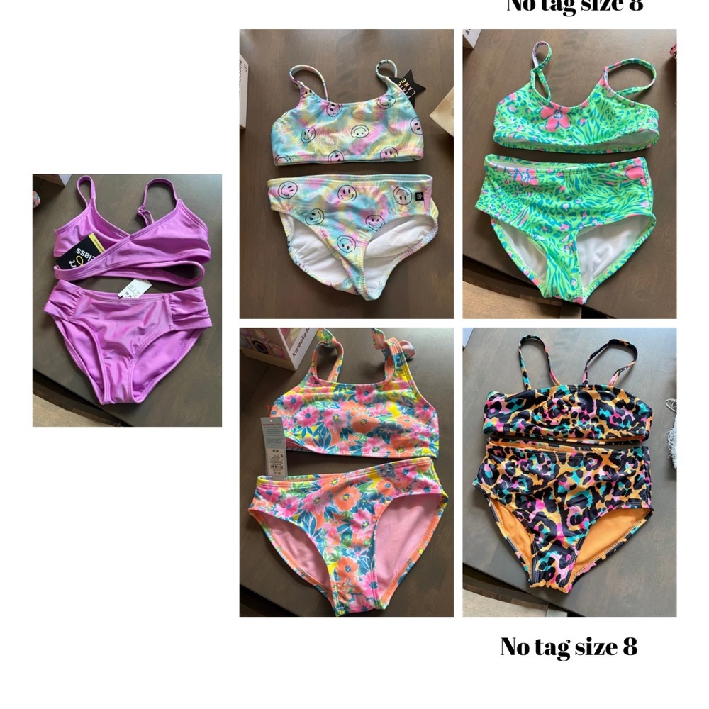 Girl’s Colorful Bikini Set Collection